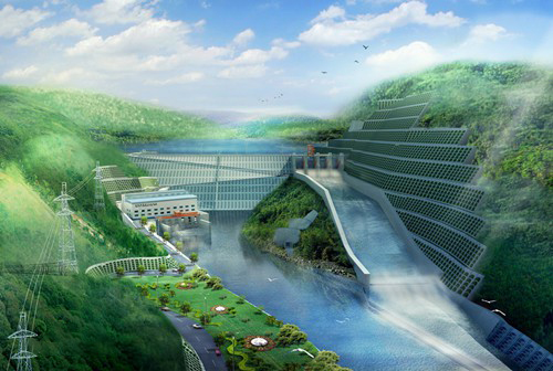 汤原老挝南塔河1号水电站项目